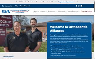 Orthodontic Alliances - Portage website