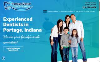 Portage Dental Rehab Center website