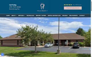Smile Brightly Dental Health website