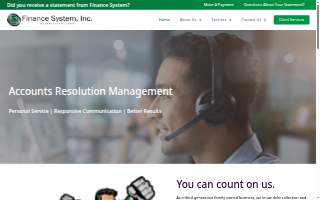 Finance System, Inc. website