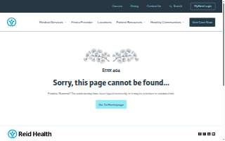 Reid Health Emergency Department – Richmond website
