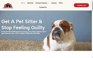 Compass Pet Sitting website