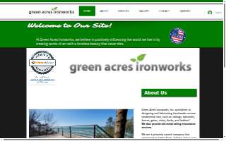 Green Acres Ironworks, Inc. of Schererville website