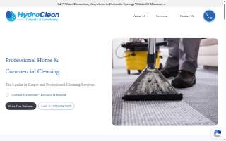 HydroClean, Inc. website