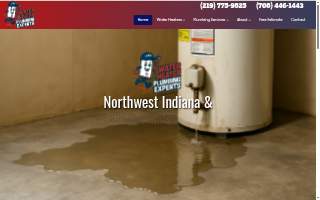 Water Heater & Plumbing Experts of Dyer website