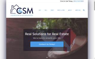Clear Spring Management website