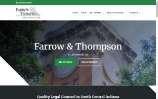 Farrow & Thompson, P.C. - Attorneys website