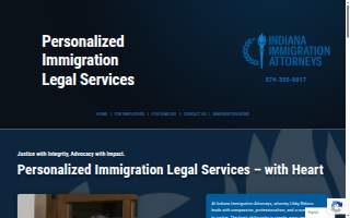 Indiana Immigration Attorneys of Seymour website