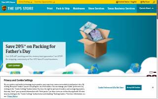 UPS Access Point of Seymour website