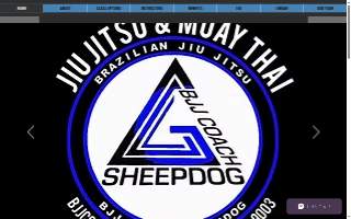 BJJ Coach Sheepdog website