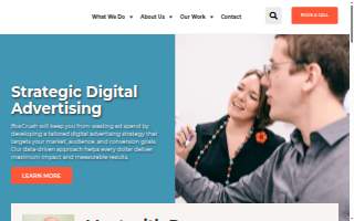 BoxCrush Web Design website