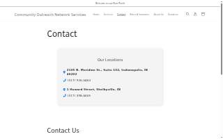 Community Outreach Services website