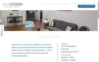 coreVISION Financial Group website