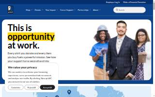 Goodwill Donation Center of Country Club Hills website