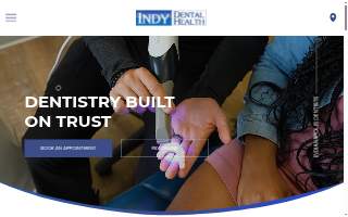 Indy Dental Health website