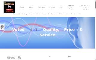 Nuesound Hearing Care website
