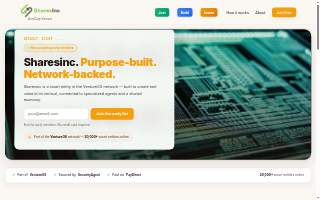 Shares Inc. website