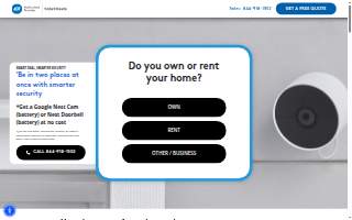 ADT Security Services website