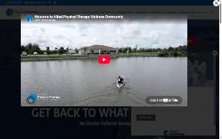 Allied Physical Therapy website