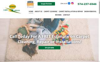Crimmins Carpet Services of Mishawaka website