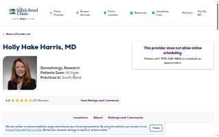 Holly L Hake Harris, MD website