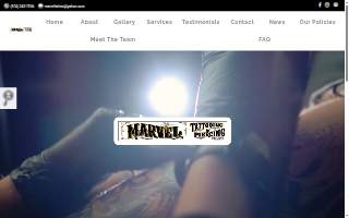 Marvel Tattoo & Piercing of South Bend website