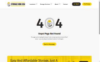 Storage King USA of South Bend website