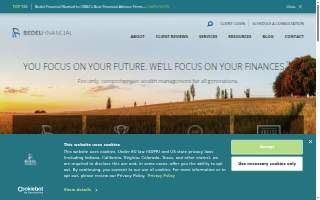 Bedel Financial Consulting website