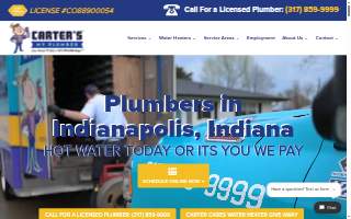 Carter's My Plumber of Speedway website