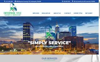 Enterprise Title website