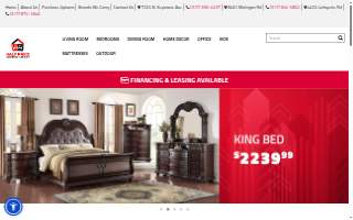 Half Price Furniture Outlet of Speedway website