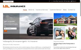 IAL Insurance website