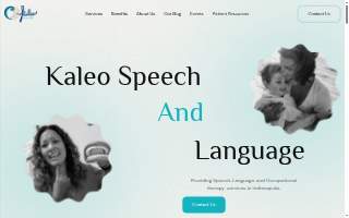 Kaleo Speech and Language website