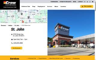 Crew Carwash of St. John website