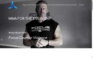 Focus Counter Violence website
