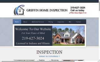 Griffin Home Inspection Inc. of St. John website