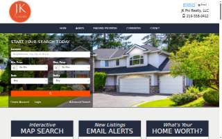 JK Pro Realty website