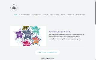 Now Yoga Club website