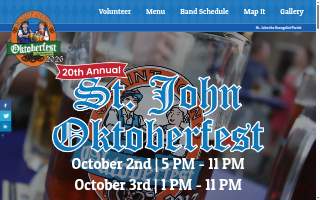 St. John Oktoberfest website