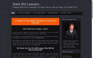 Stark DUI Lawyers of Carmel website