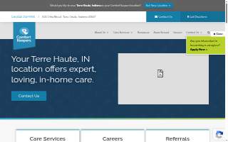 Comfort Keepers of Terre Haute website