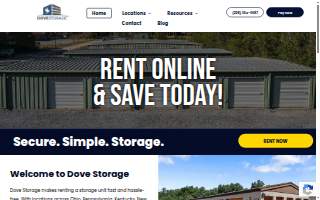 Dove Storage - Terre Haute website