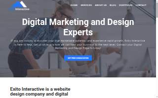 Exitointeractive website