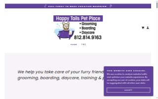 Happy Tails Pet Place LLC website