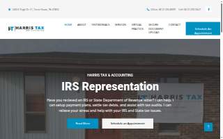 Harris Tax and Accounting LLC website
