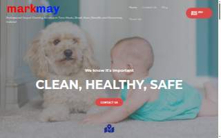 Mark May Carpet Cleaning website