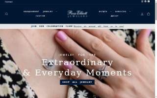 Ross Elliott Jewelers website