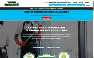 Terre Haute Automated Office Cleaning website