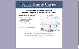 Terre Haute Carpet Cleaning Co website