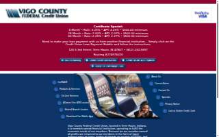 Vigo County FCU website